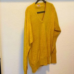 Said Fifth Ave Mustard Cashmere Sweater